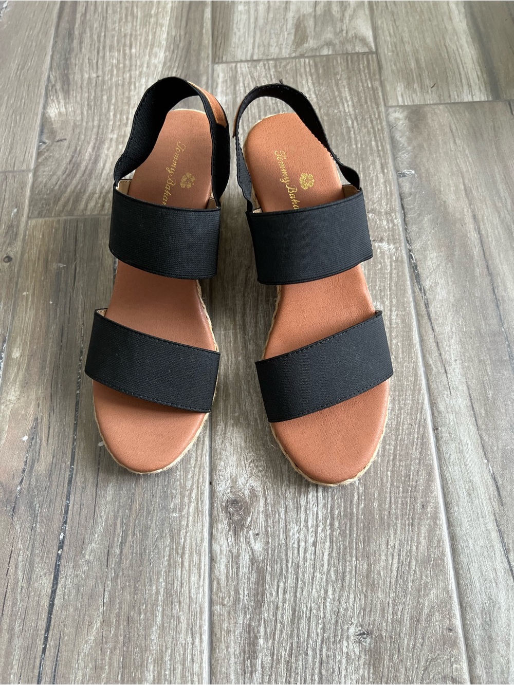 Tommy Bahama Black Women wedge Sandals w